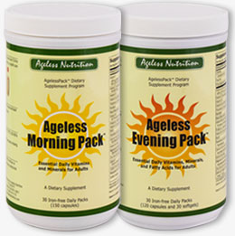 Ageless Morning and Evening Packs Set